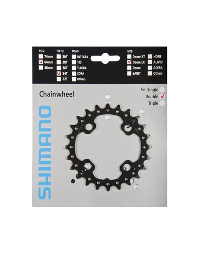 Зірка шатунів Shimano FC-M675 SLX, 24зуб. АM