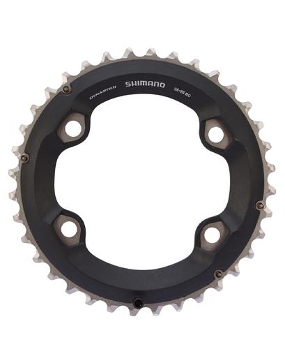 Зірка шатунів Shimano SLX FC-M7000-2 36T для 2x11 (BC - 36-26T)