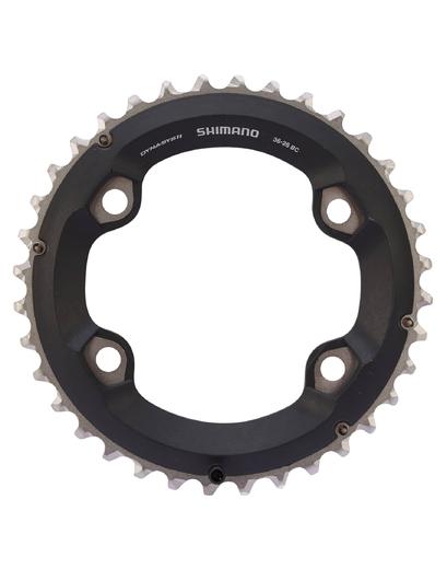 Зірка шатунів Shimano SLX FC-M7000-2 36T для 2x11 (BC - 36-26T)