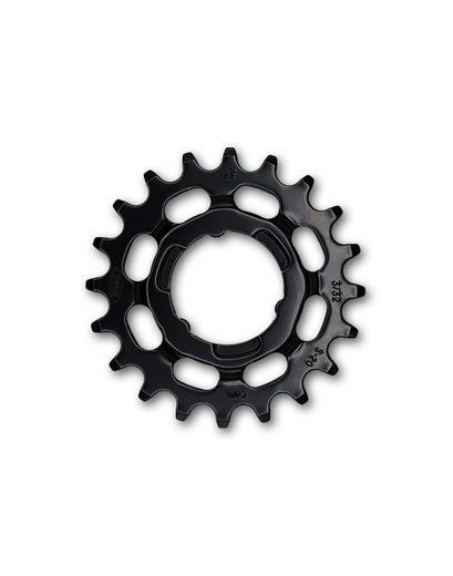 Зірка задня KMC Shimano Narrow 20T чорна 3/32