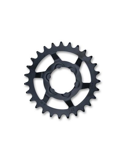 Зірка задня KMC Shimano Narrow 27T чорна 3/32