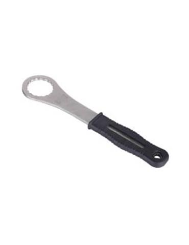 Зйомник для каретки Kenli KL-9732C, під Hollowtech, сталь, гумова ручка