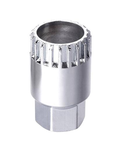 Зйомник каретки Kenli KL-9706B, під ключ, сріблястий