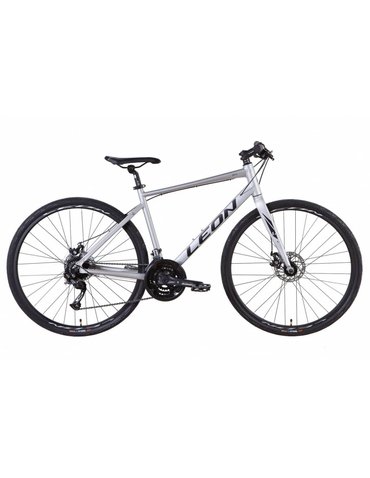 Велосипед Leon HD-80 DD 28" сірий 19"