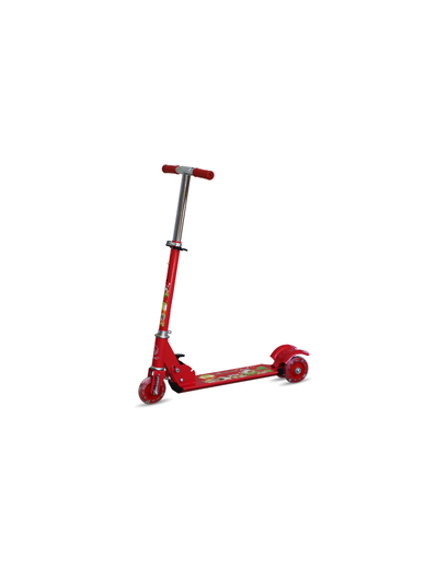 Самокат складаний VNC SC-008-RD (платформа сталь., колеса 95мм, задні здвоєні, ножний гальм.), черво