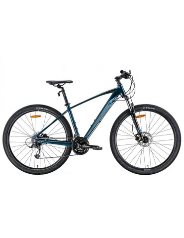 Велосипед AL 29" Leon TN-80 AM Hydraulic lock out HDD  рама-21" синіій з чорним 2022