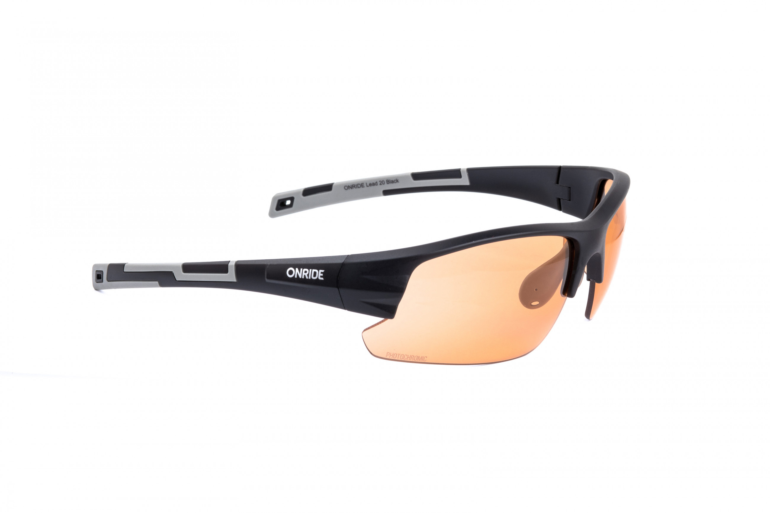 спортивні окуляри ONRIDE Lead 20 з фотохромними помаранчевими лінзами