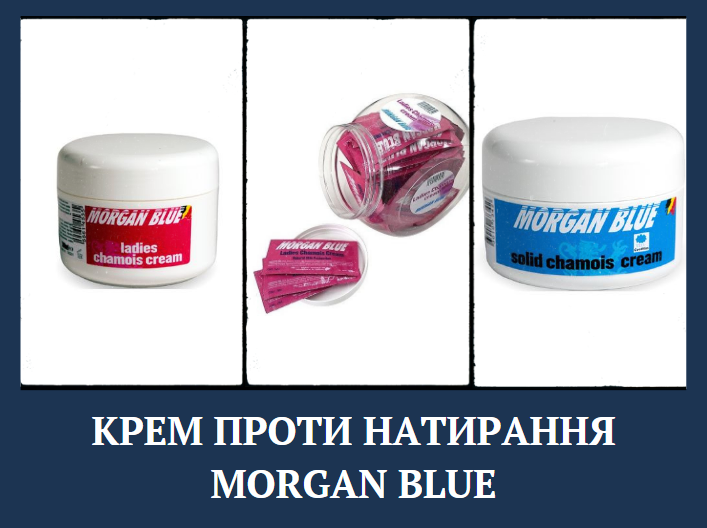 Купити спортивний крем проти натирання shamois morgan blue